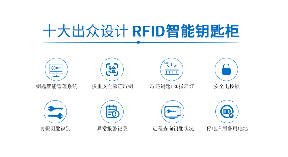 RFID智能钥匙柜出众设计